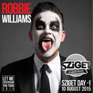 Robbie Williams _ announcement picture_Sziget