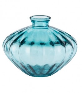 SPALNA_FF_China_Girl_Transparent_Turquoise_Large_Glass_Bud_Vase